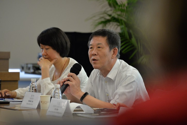 Former Vice Mayor of Shenzhen Tang Jie speaks about his city’s experience piloting a carbon emissions trading system