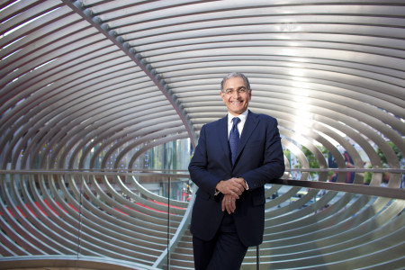 Hyatt CEO Mark Hoplamazian, pictured at Andaz Xintiandi, Shanghai.