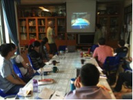 U.S. expert Roy Lowe lectured on wetland restoration and ecotourism.