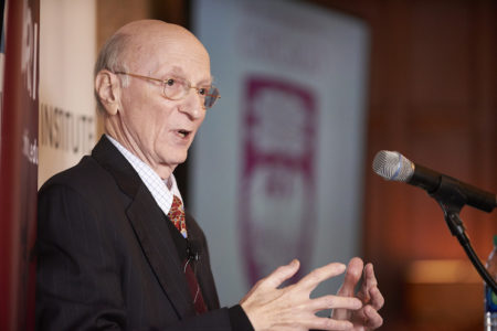 Alan Romberg, Distinguished Fellow at the Stimson Center, speaks at the Paulson Institute’s Contemporary China Speakers Series.