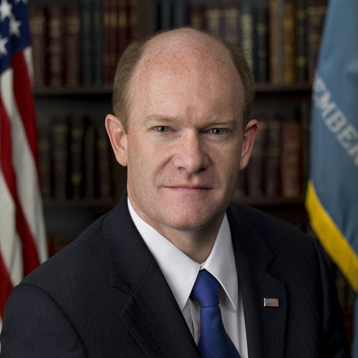 Senator Chris Coons <br> (D-DE) headshot